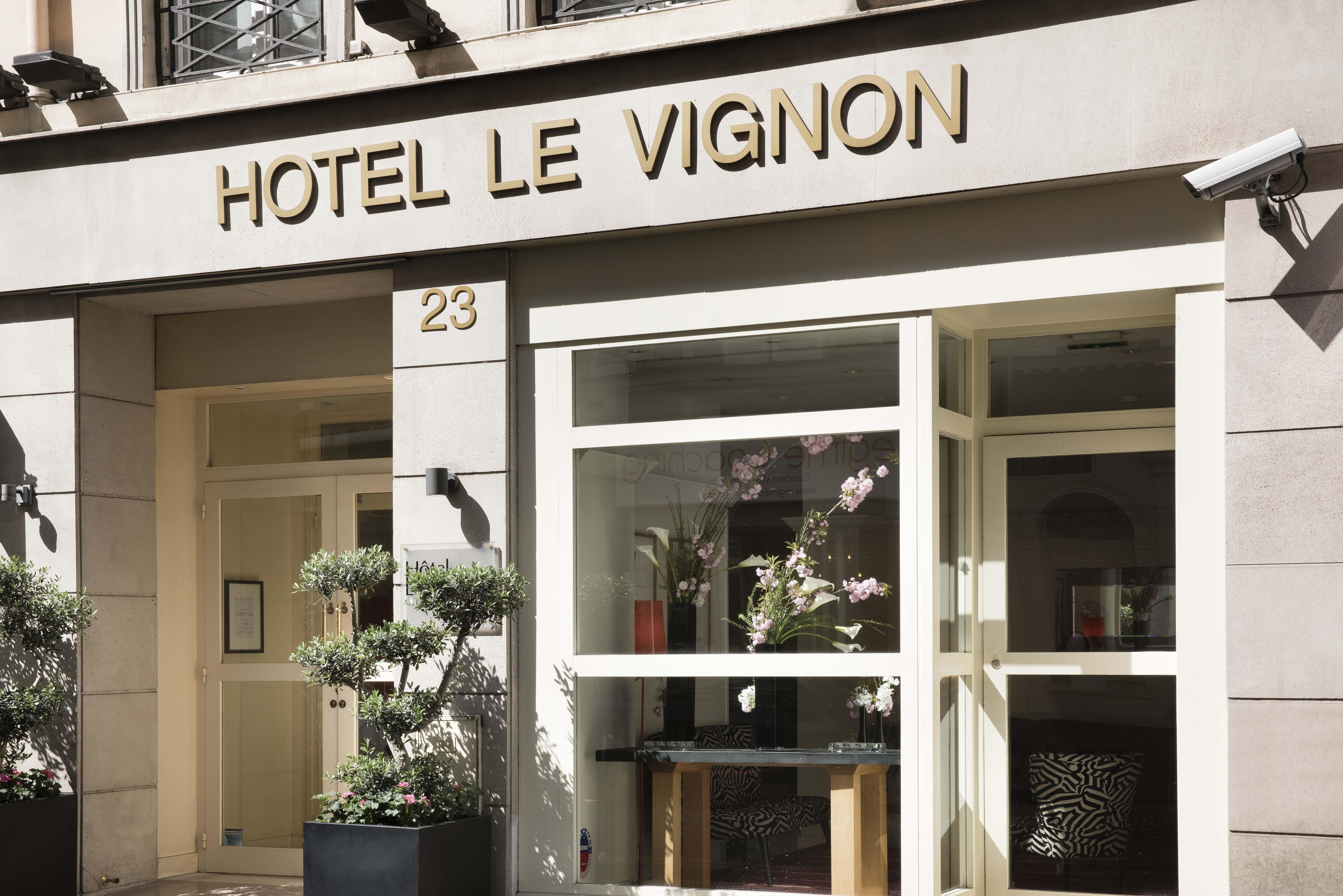 Hotel Vignon Parijs Buitenkant foto